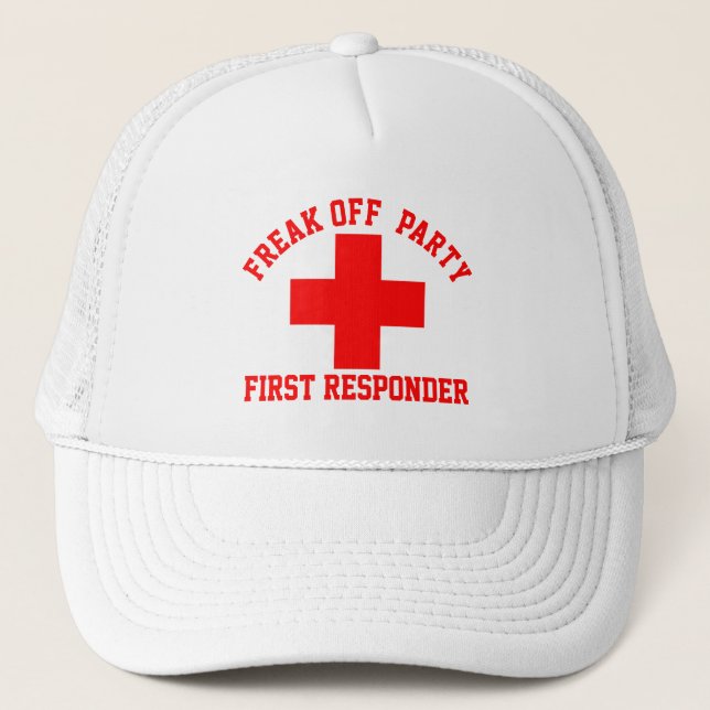 Casquette Premier répondeur de la partie désactivée (Devant)