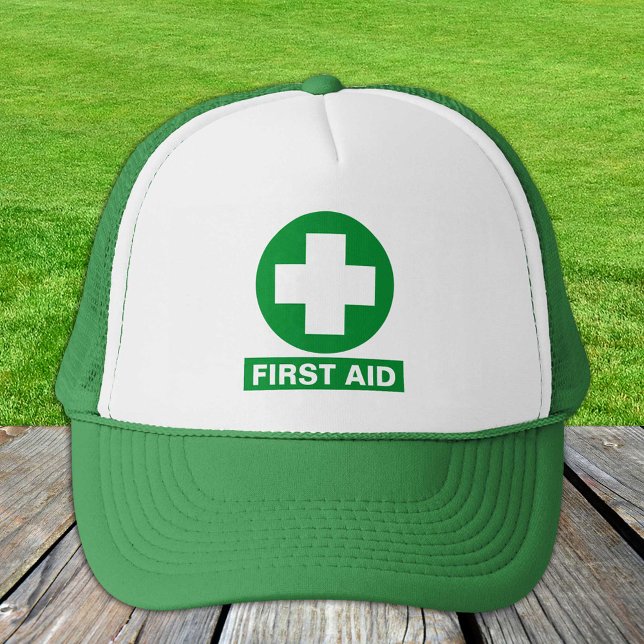 Casquette Premiers soins - Médicaments - Ambulance, Aide (Créateur téléchargé)