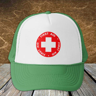 Casquette Premiers soins - Médicaments (Croix) - Ambulance, 