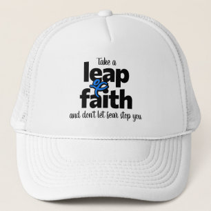 Casquette Prenez un saut de foi Ne laissez pas la peur vous 