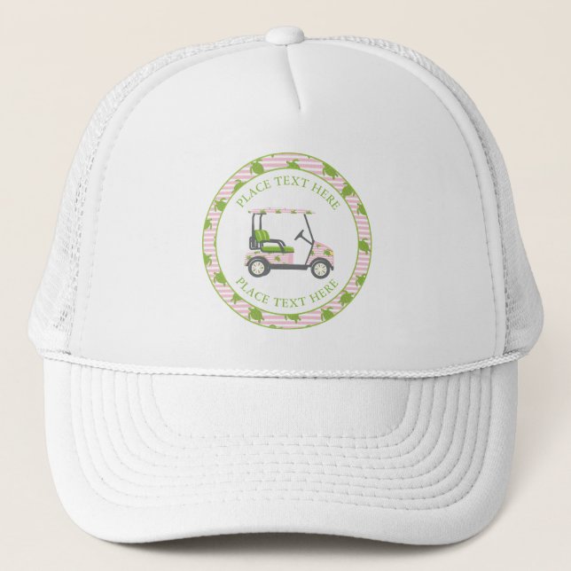 Casquette Preppy Turtles Golf Cart (Devant)