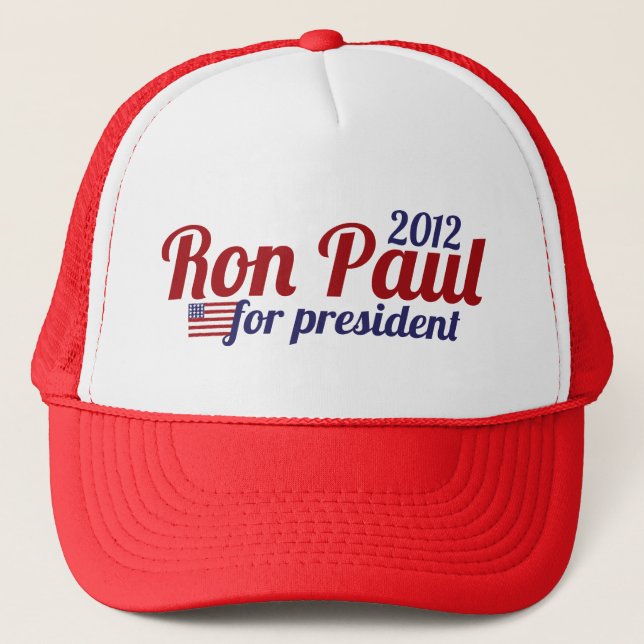 Casquette Président 2012 de Ron Paul (Devant)