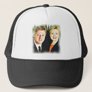 Casquette Président Bill Clinton et Président Hillary Clinto