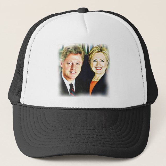 Casquette Président Bill Clinton et Président Hillary Clinto (Devant)