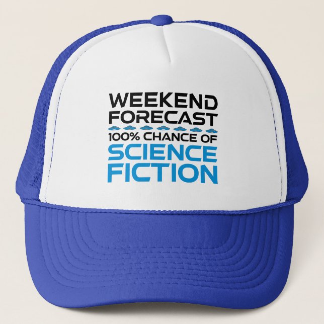 Casquette Prévisions de fin de semaine - 100% Chance de scie (Devant)