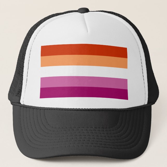 Casquette Pride lesbienne (Devant)