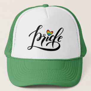 Casquette Pride Script Heart