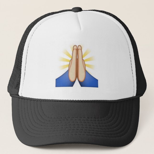 Casquette prier émoji (Devant)
