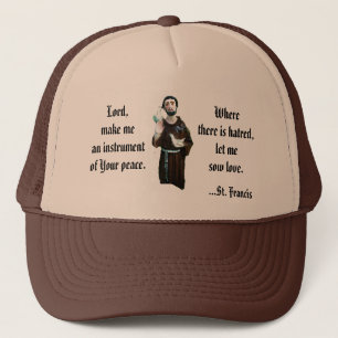 Casquette Prière de St Francis