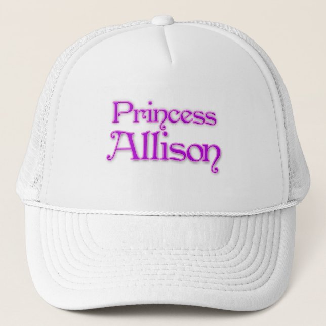 Casquette Princesse Allison (Devant)