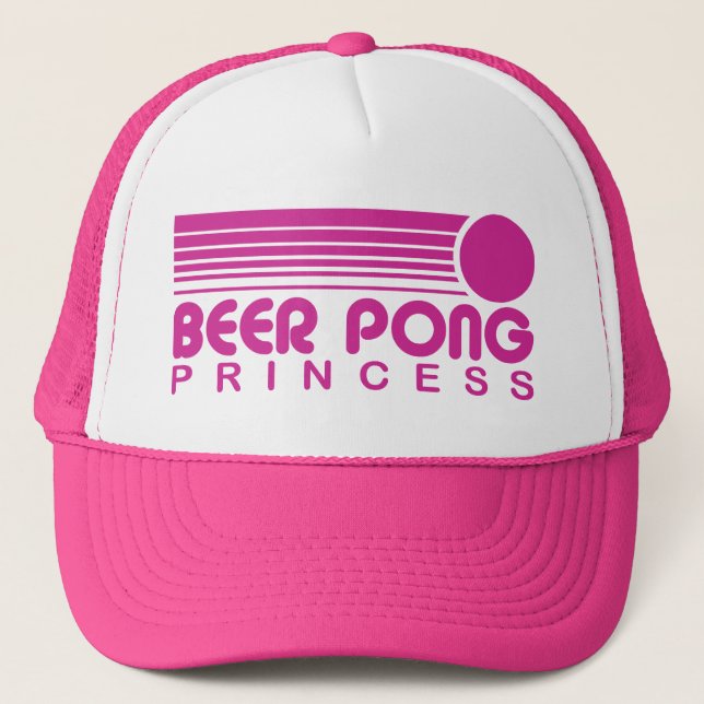 Casquette Princesse Beer Pong (Devant)