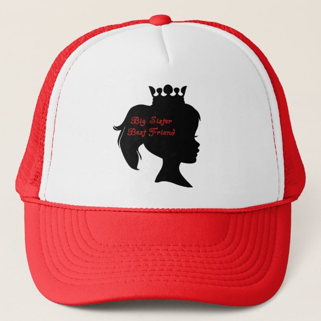 Casquette Princesse Big Soeur Meilleur Ami (Devant)