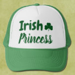 Casquette Princesse irlandaise<br><div class="desc">Cadeaux du jour de la princesse irlandaise St Patrick</div>