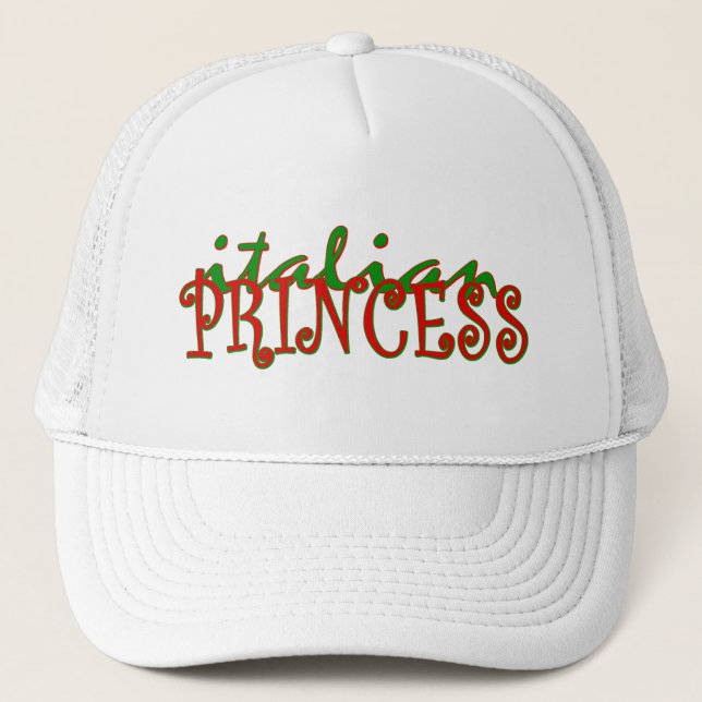 Casquette Princesse italienne (Devant)