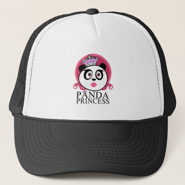 Casquette Princesse Panda Reine Panda Mignonne (Devant)