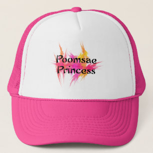 Casquette Princesse rose Hat de Poomsae