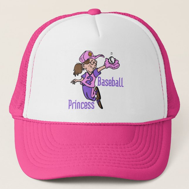 Casquette Princesse T-shirts et cadeaux de base-ball (Devant)