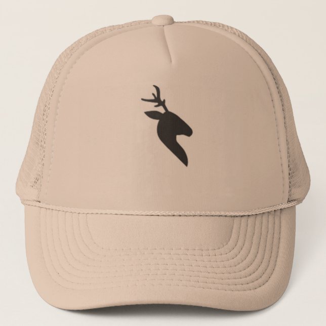 Casquette principal du camionneur du cerf commun (Devant)