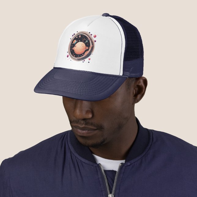 Casquette 💖 🌠 "Pris dans ton orbite" (En situation)
