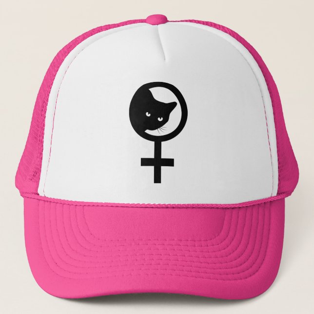 Casquette Pro Cats Pro Feminism (Devant)