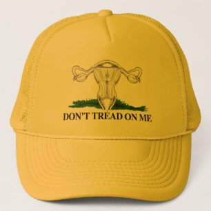 Casquette Pro-Choice Ne marchez pas sur mon utérus
