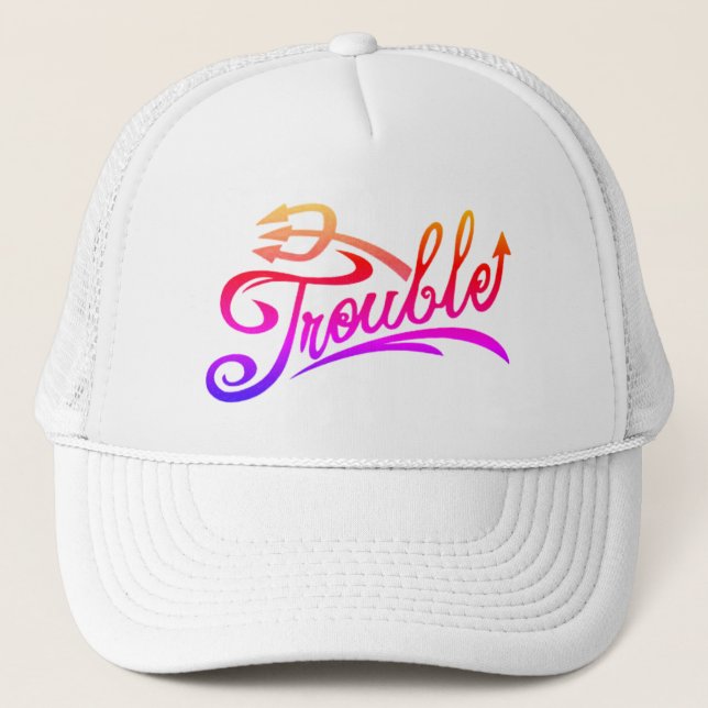 Casquette problématique (Devant)