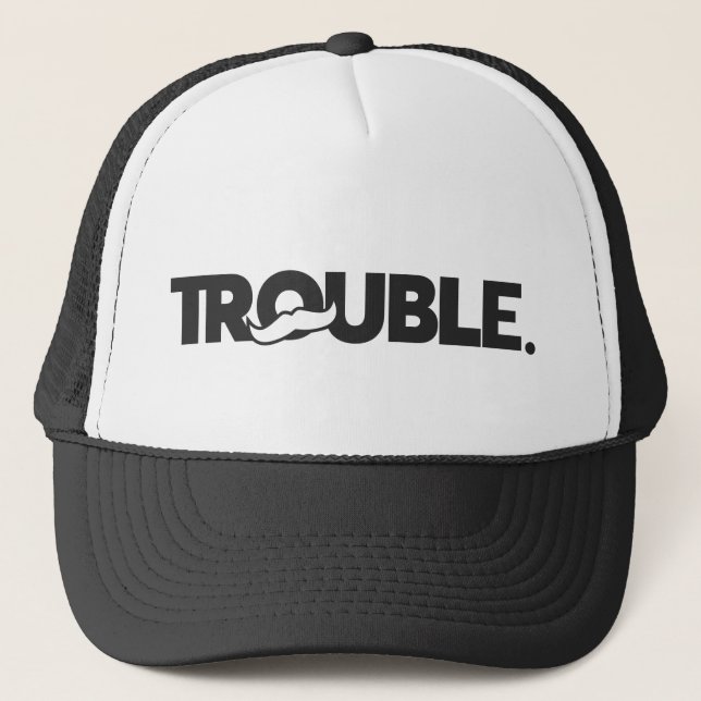 Casquette Problème Double Drôle Papa Fils Fille Correspondan (Devant)
