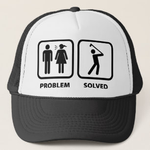 Casquette Problème résolu Golf