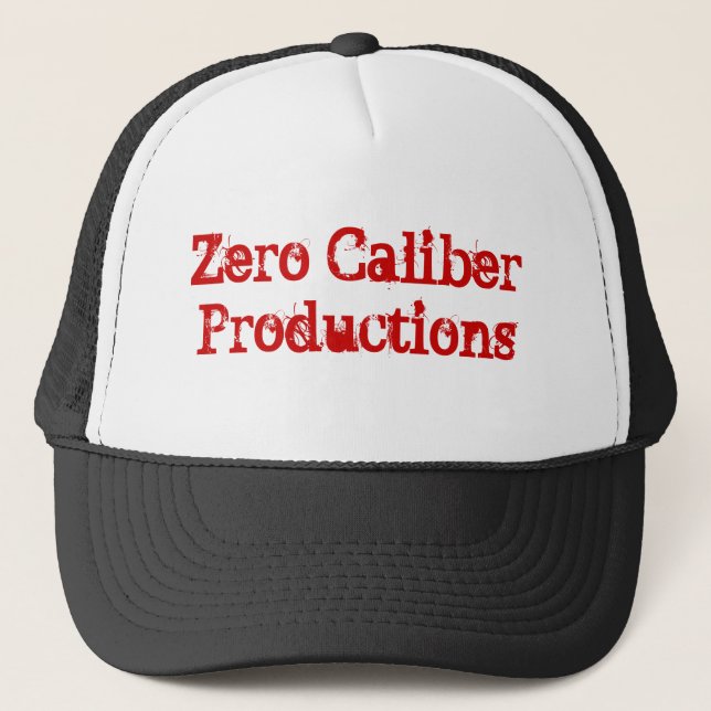 Casquette Productions zéro de calibre (Devant)