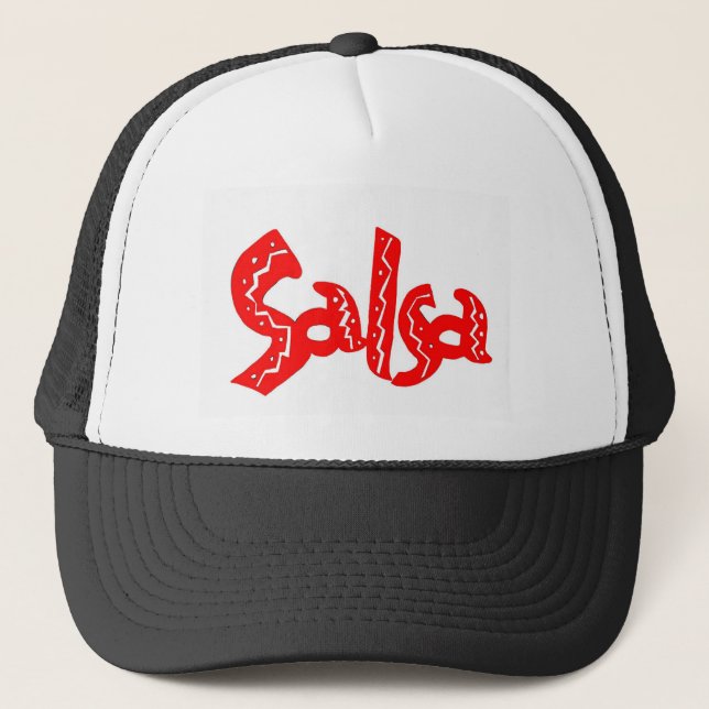 Casquette Produits de logo de danse de Salsa ! (Devant)