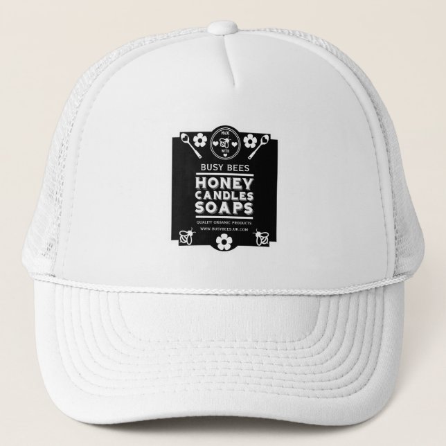 Casquette Produits de miel du marché agricole (Devant)