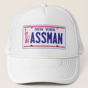 Casquette Produits de plaque minéralogique d'Assman New Yor