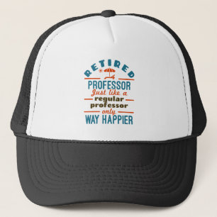 Casquette Professeur à la retraite heureux
