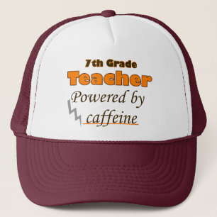 Casquette Professeur de 7e année stimulé par la caféine