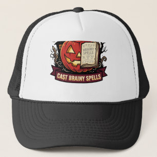 Casquette Professeur de Halloween Cerveau Magique