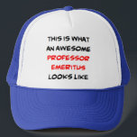 Casquette professeur émérite, génial<br><div class="desc">professeur émérite</div>