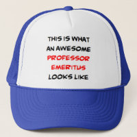 professeur émérite, génial