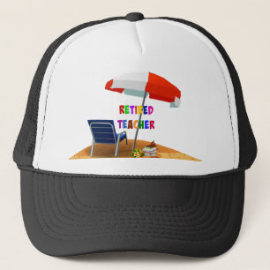 Casquette Professeur retraité, Scène de plage (révisé)