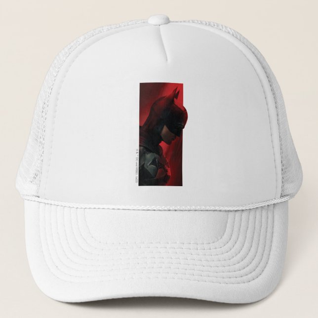 Casquette Profil Batman Red Bar (Devant)