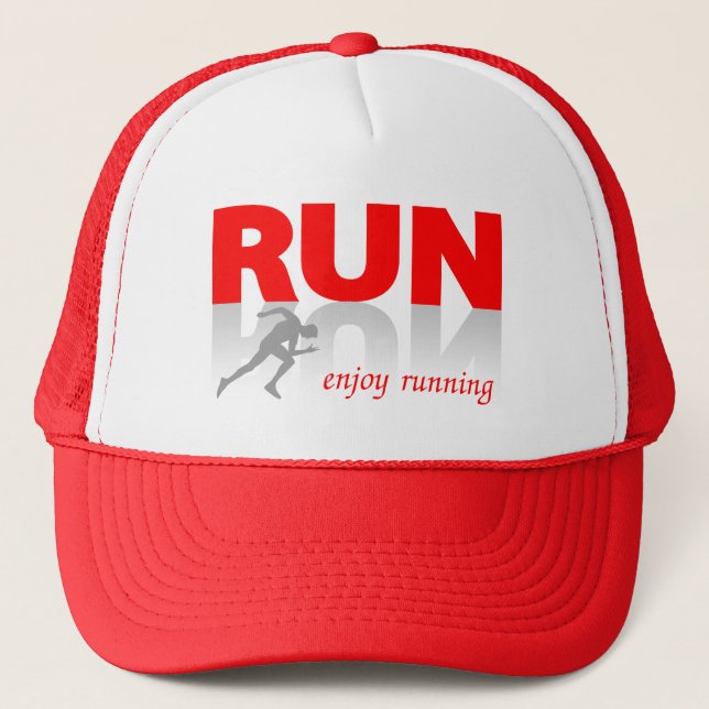 Casquette Profitez de la course (Devant)