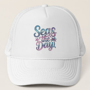 Casquette Profitez de la journée tropicale de plage d'été de