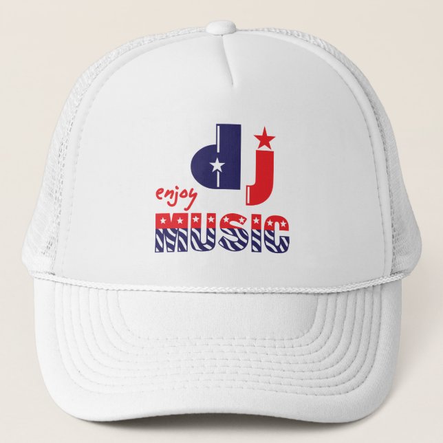 Casquette Profitez de la musique (Devant)