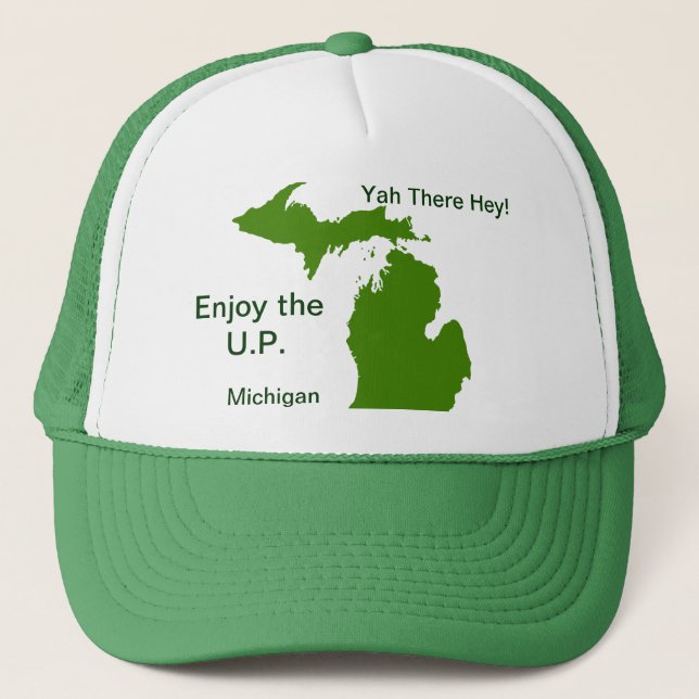 Casquette Profitez du U.P. Michigan avec Da Yoopers (Devant)