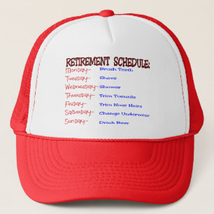 Casquette Programme de retraite - cadeaux drôles de retrait