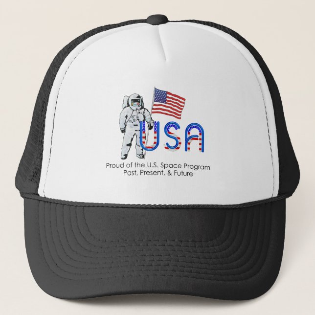 Casquette Programme spatial des États-Unis de PIÈCE EN T (Devant)