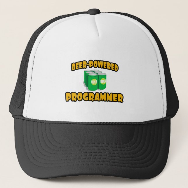 Casquette Programmeur à bière (Devant)