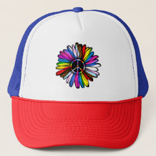 Casquette Progrès Fierté Paix Daisy - LGBTQ+ L'amour gagne
