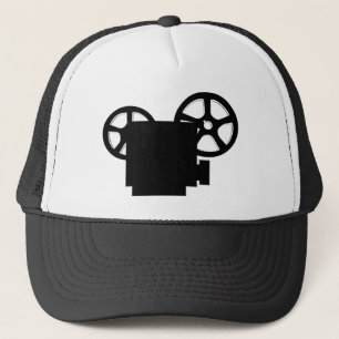 CASQUETTE PROJECTEUR DE FILM RÉTRO CLASSIQUE