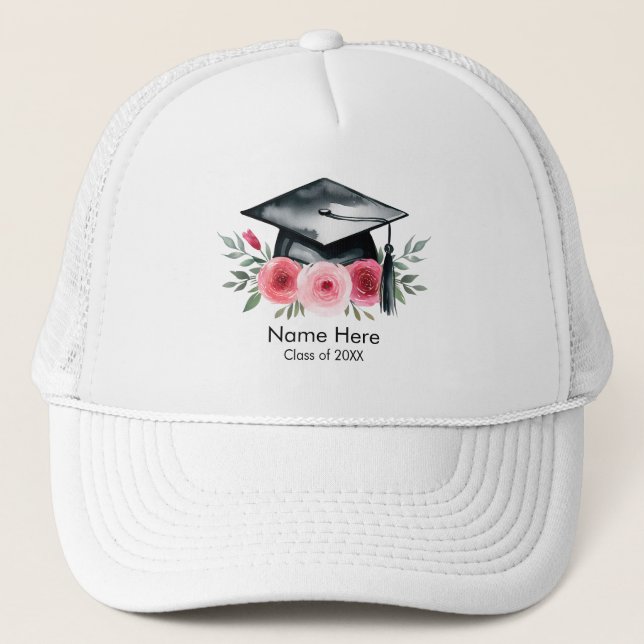 Casquette Promotion 20XX Floral  (Devant)