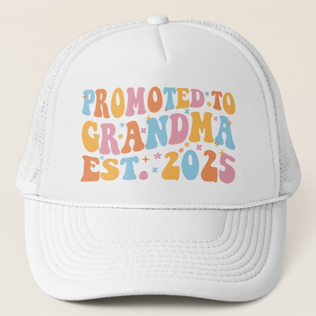 Casquette Promu À Grand-Mère Est. III 2025 (Devant)